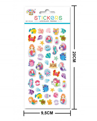 12unds.stickers  "sirena"...